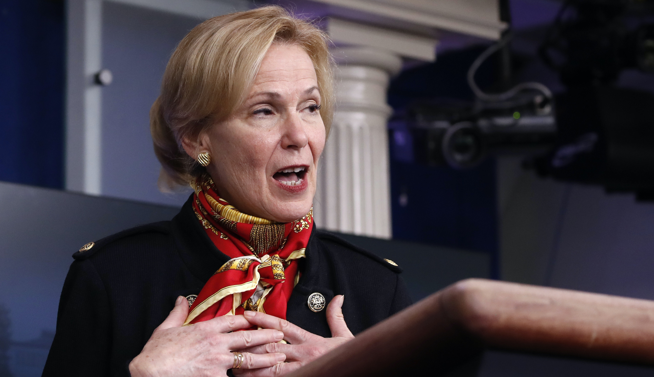 Deborah Birx says 70 coronavirus testing sites destroyed during protests