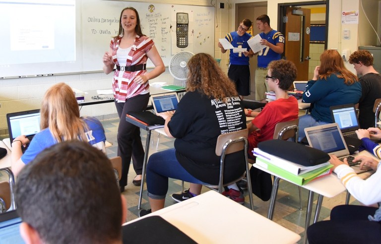 While responsibility for education lies squarely with the states, the president's role in advancing or rolling back progress in American education reform can be dramatic, depending on your approach. (AP Photo)