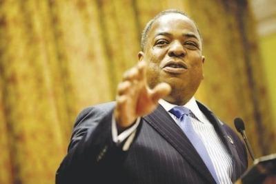 At-large Councilman Vincent Orange proposed all legislators becoming fulltime employees while increasing salaries to$170,000--a proposal he later withdrew.-Andrew Harnik/Examiner File