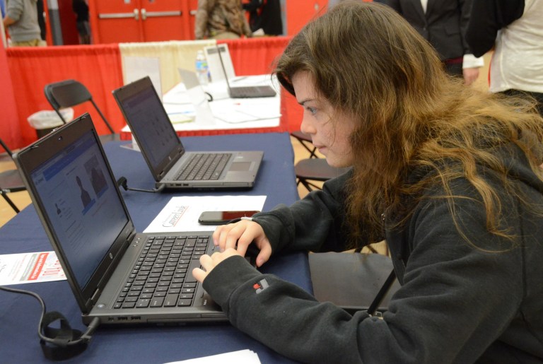 The legislation, intended to free companies that share personal data about their customers with federal agencies from civil liability, is expected to pass. (Eric Conover/Hazleton Standard-Speaker via AP)