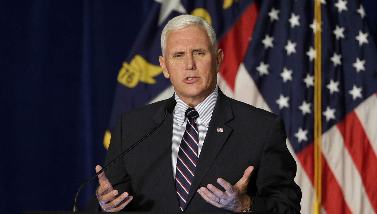 Pence hedges on easing Russia sanctions, saying it ‘depends’