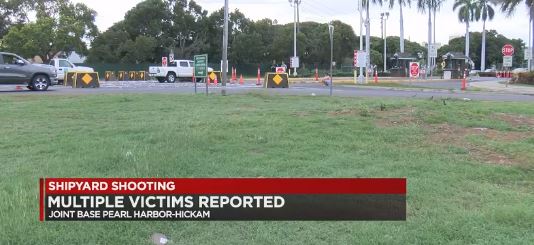 Multiple victims as Pearl Harbor Naval Shipyard goes into lockdown over active shooter