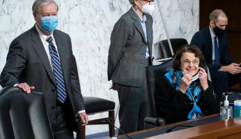 Democrats pressure Barrett on healthcare and GOP asks about court cameras