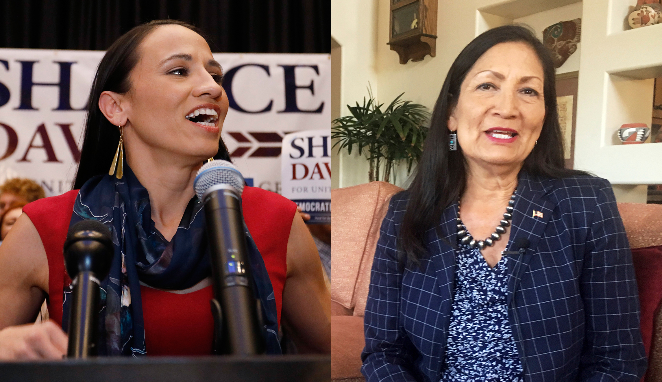 Sharice Davids, Deb Haaland