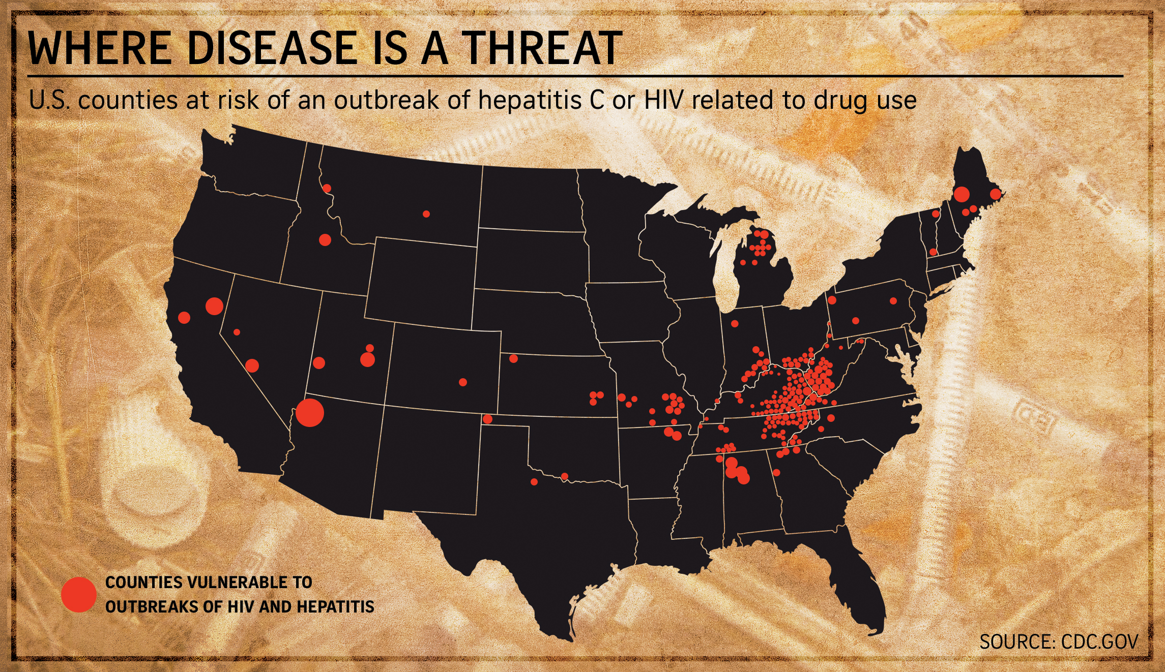 disease map