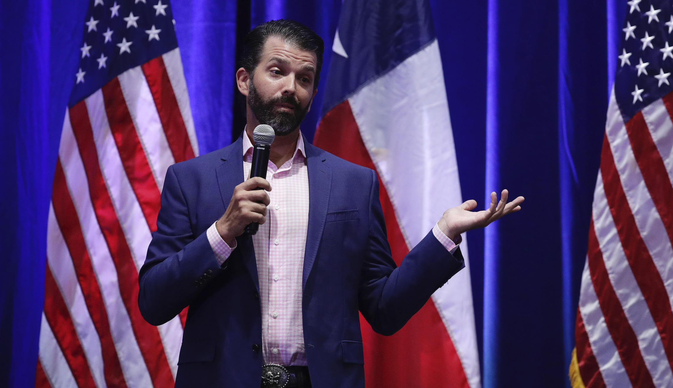 Why is the Trump campaign funneling money to Donald Trump Jr. and Kimberly Guilfoyle?