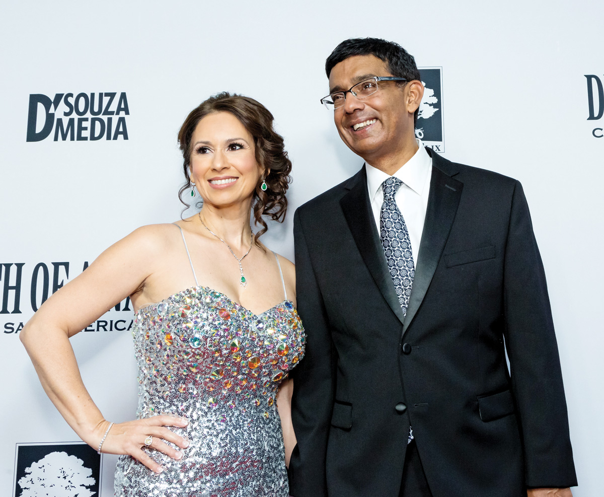Dinesh D’Souza and his wife Debbie