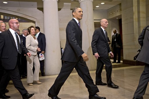 President Obama makes third trip to Hill in search of ‘grand bargain’ on budget