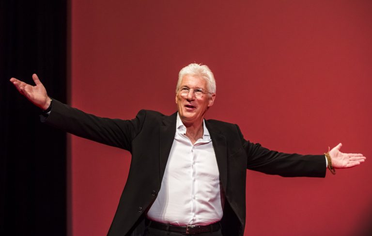 Actor Richard Gere attends the opening ceremony of the 50th Karlovy Vary International Film Festival (KVIFF) on July 3, 2015 in Karlovy Vary, Czech Republic. (Photo by Matej Divizna/Getty Images)