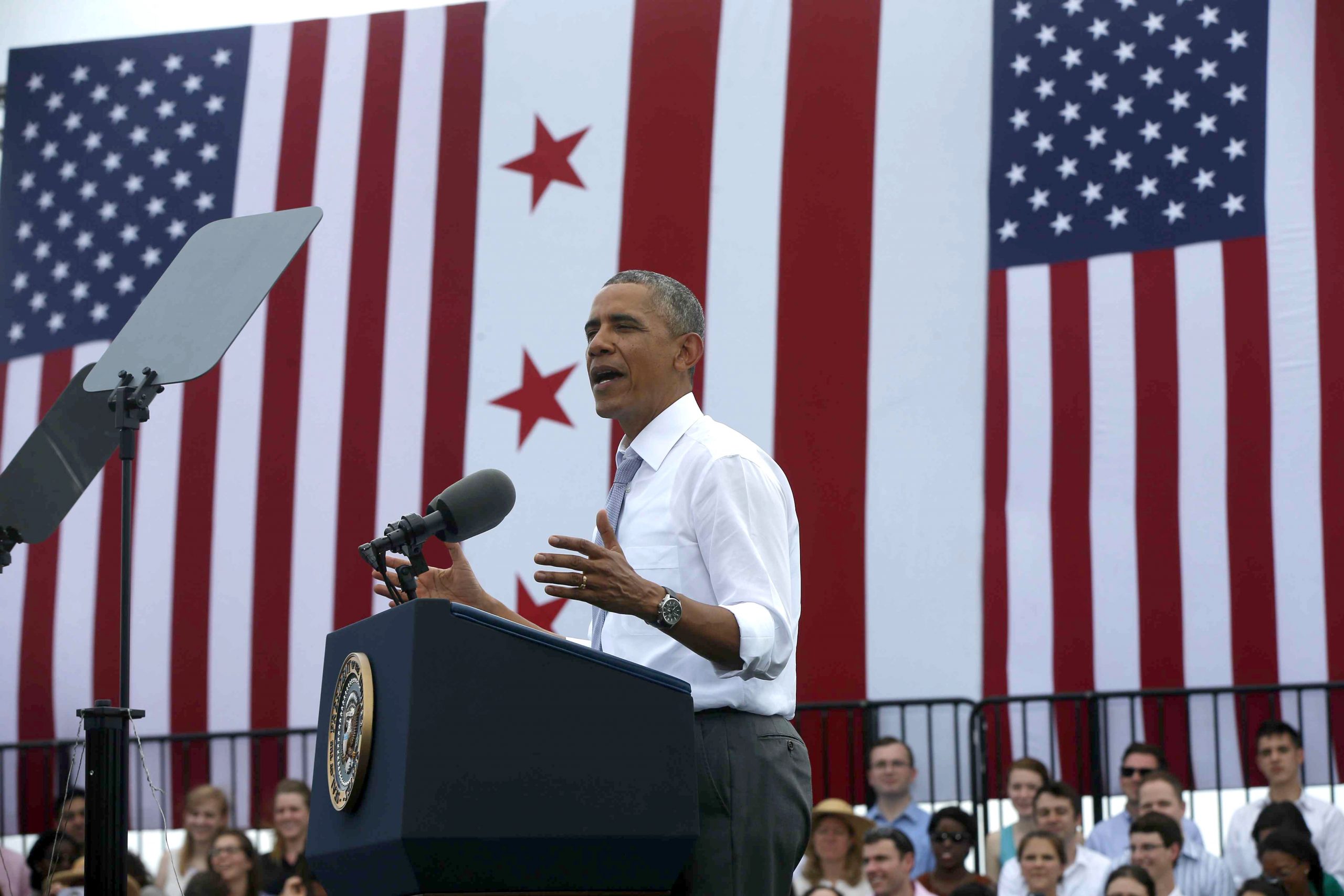 Obama vows to act alone, taunts Republicans