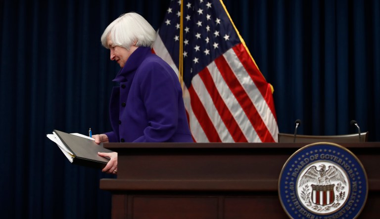 Federal Reserve Chairwoman Janet Yellen will head her last Fed meeting this Tuesday and Wednesday. She will pass the reins on to Trump appointee Jerome Powell. (AP Photo/Carolyn Kaster)