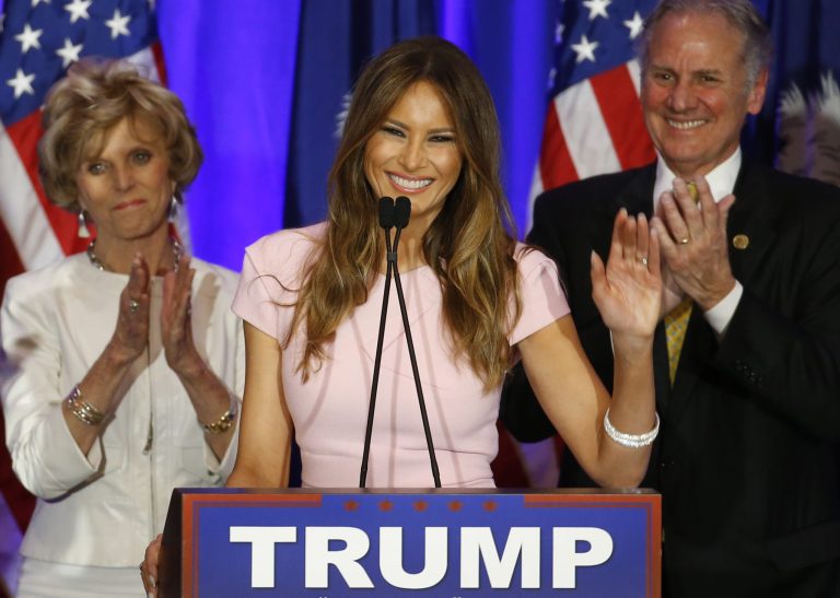 Melania Trump told her interviewer with a sigh, 