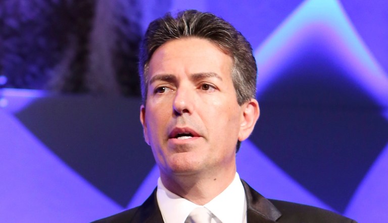 Wayne Pacelle, CEO of the Humane Society of the United States, has stepped down, though he denied any knowledge of the sexual harassment allegations the prefaced his departure. (Photo by Amy Sussaman/Invision for The Humane Society of The United States/AP Images)