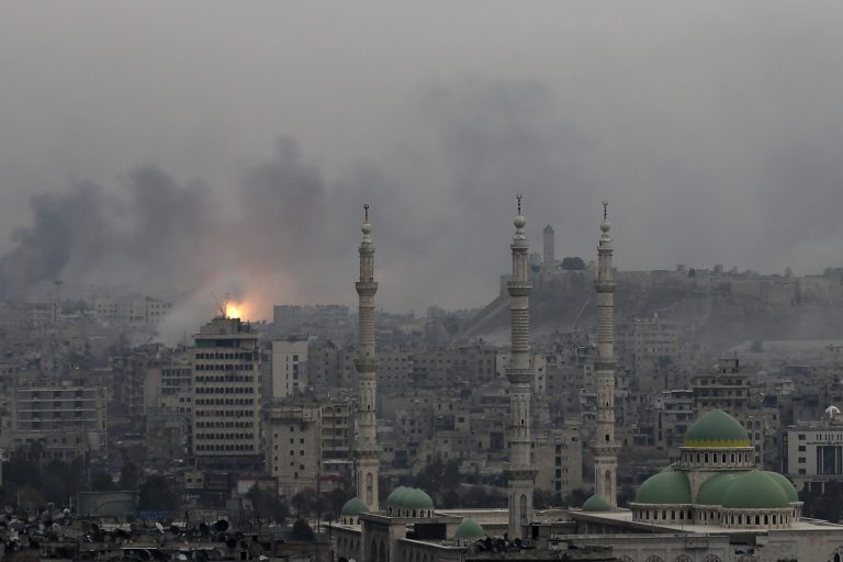 Though it's true Obama bungled things badly in Syria, that point is irrelevant in the aftermath of an international tragedy. The world is looking to hear from President, not candidate, Trump. (AP Photo/Hassan Ammar, File)