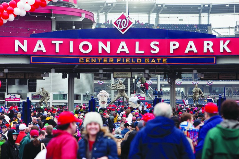Nationals Park has helped bring developers toward the Anacostia River.