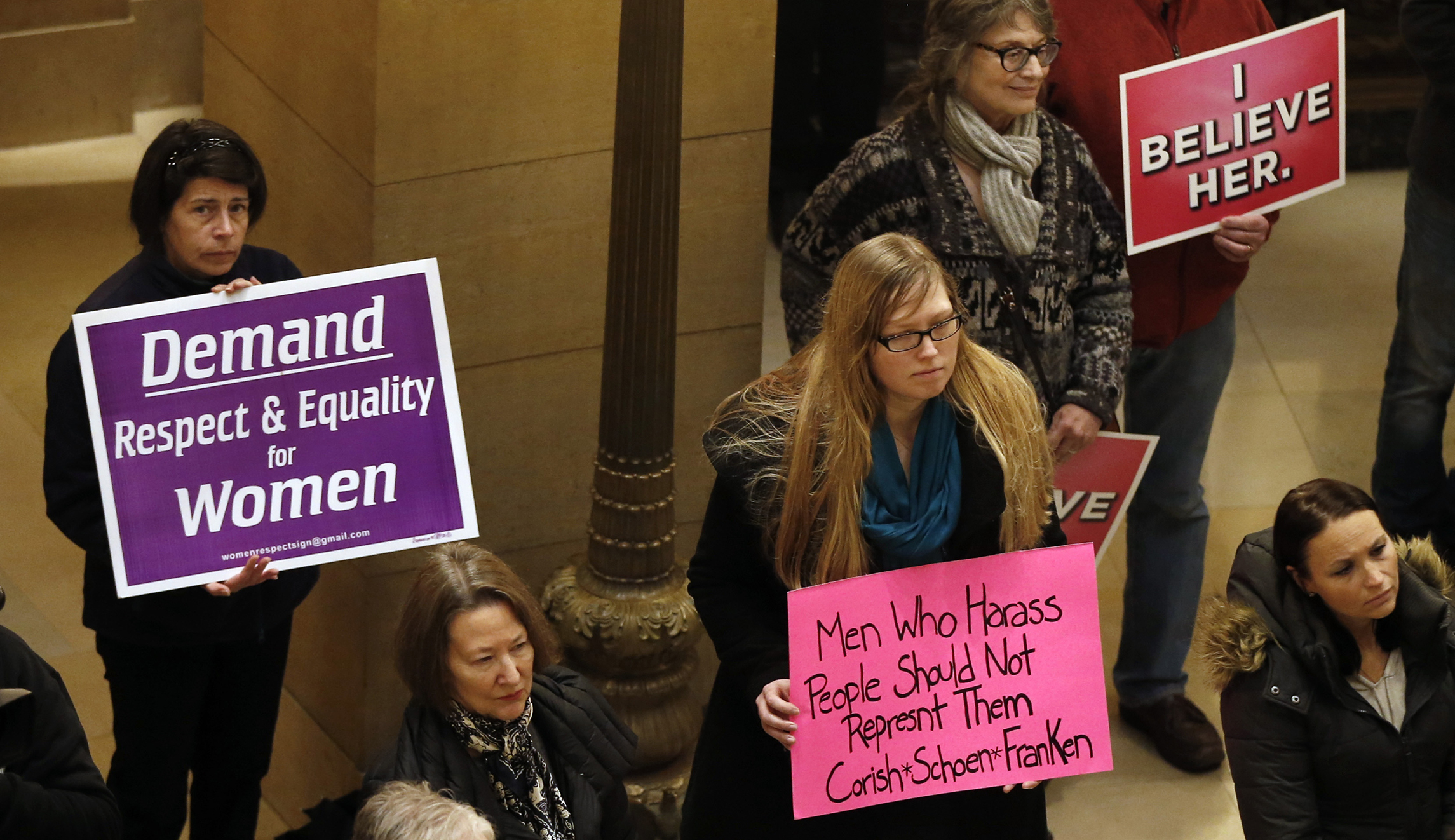 Battle for sexual harassment policy change hits state legislatures