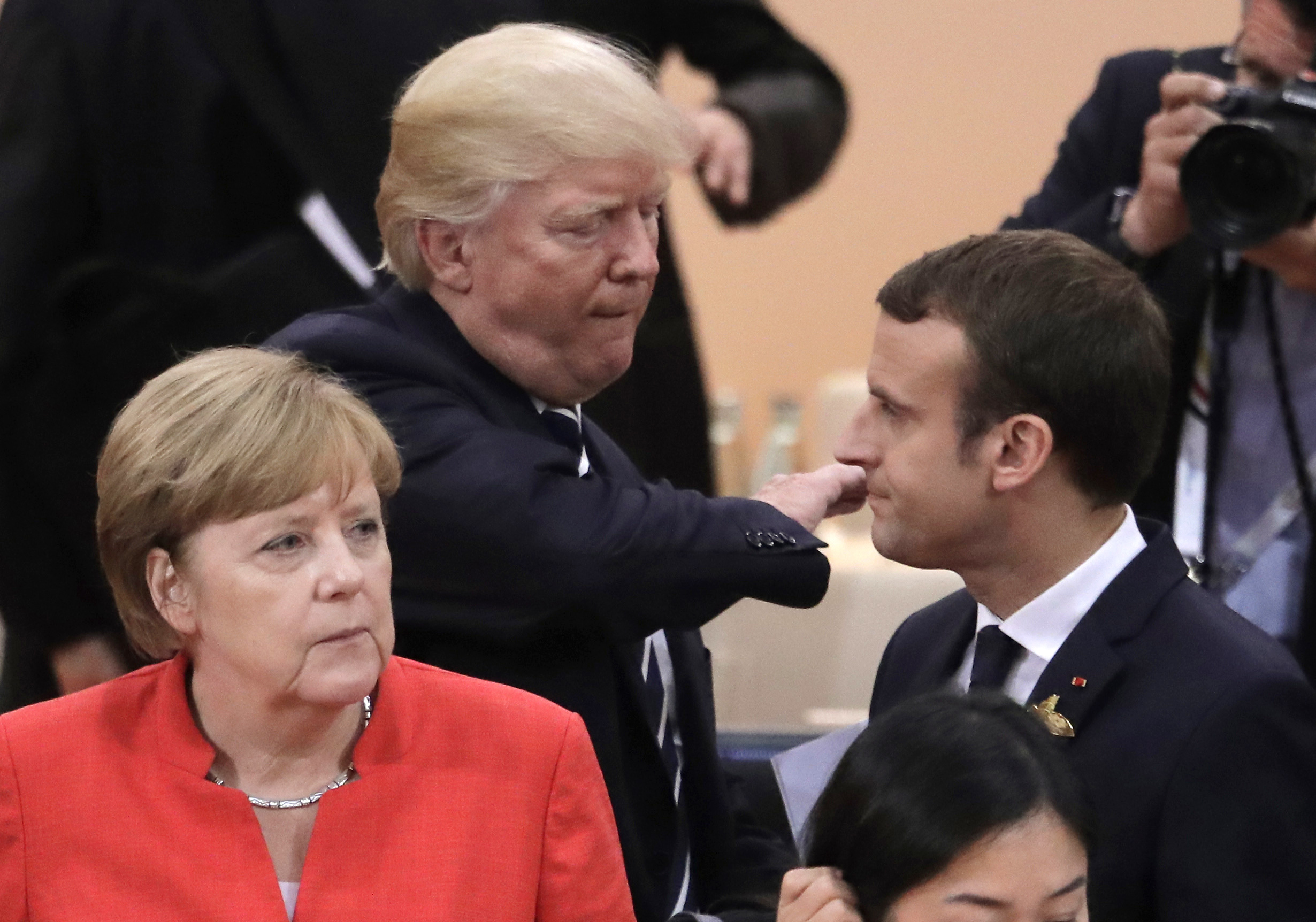 Bons Amis: Trump, France’s Macron in a ‘great relationship’