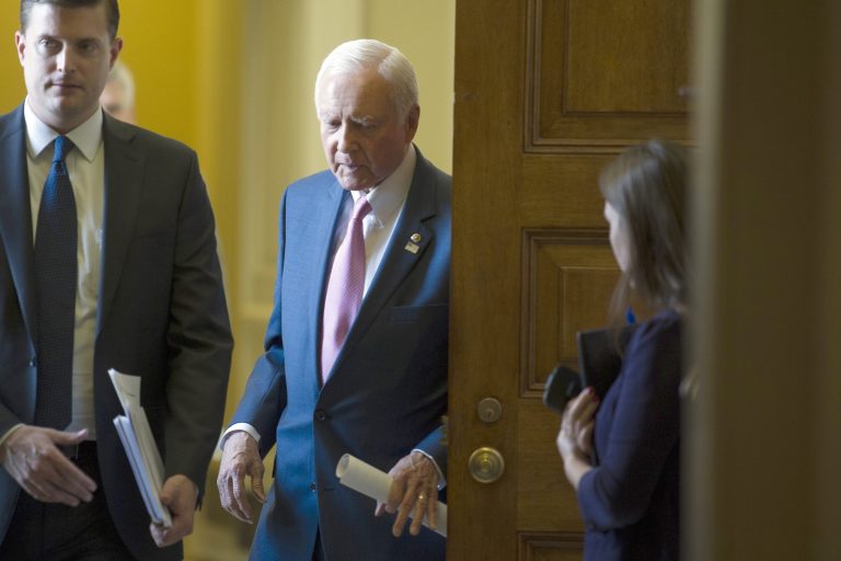 Five of the biggest and oldest tax breaks account for 51 percent of the cost, Sen. Orrin Hatch says. (AP file)