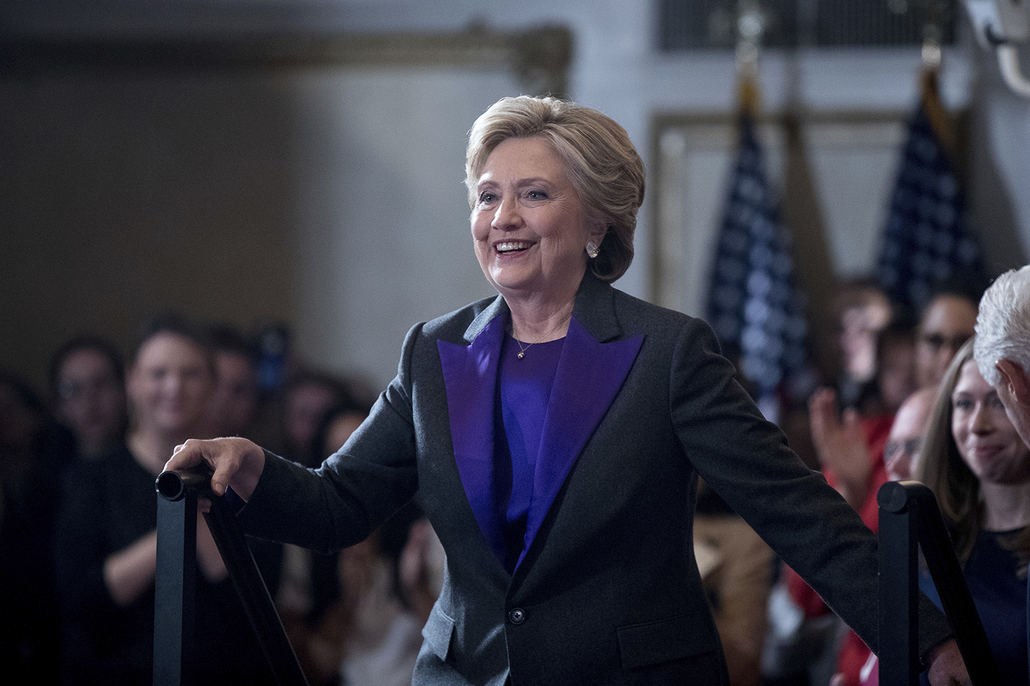 In her gracious concession, Clinton appealed to everyone’s patriotism