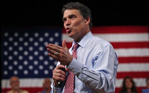 On camera, Rick Perry addresses ni**erhead rock