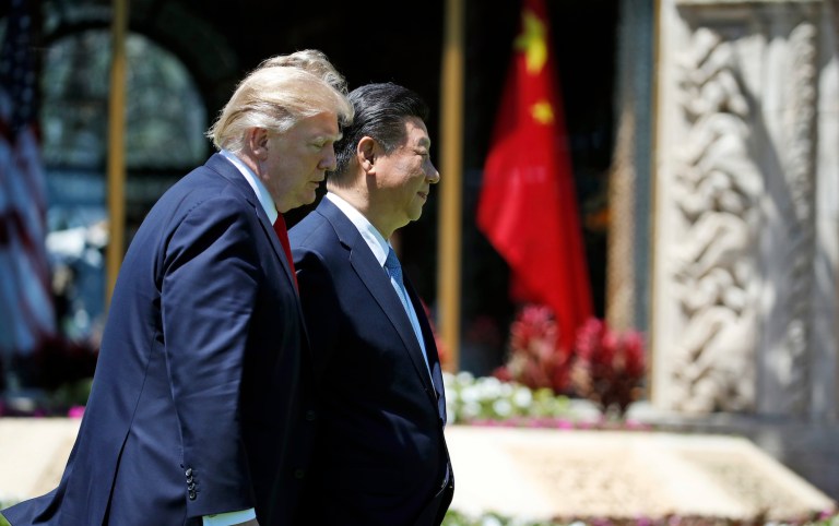 It'd be nice to hear about this stuff first from the White House and not the People's Republic of China. (AP Photo/Alex Brandon)