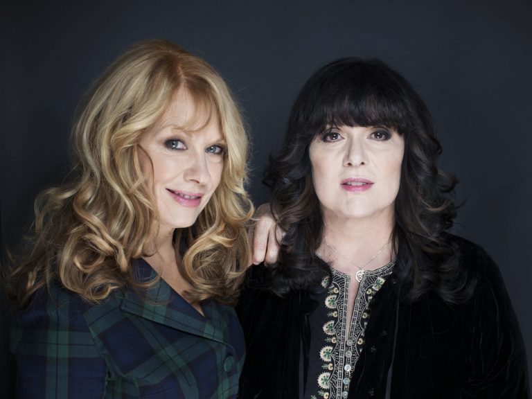  This Oct. 1, 2012 file photo shows sisters Nancy, left, and Ann Wilson from Heart in New York. The Wilson sisters will be inducted into the Rock and Roll Hall of Fame at a ceremony held in Los Angeles on April 18, 2013. (Photo by Victoria Will/Invision/AP)  