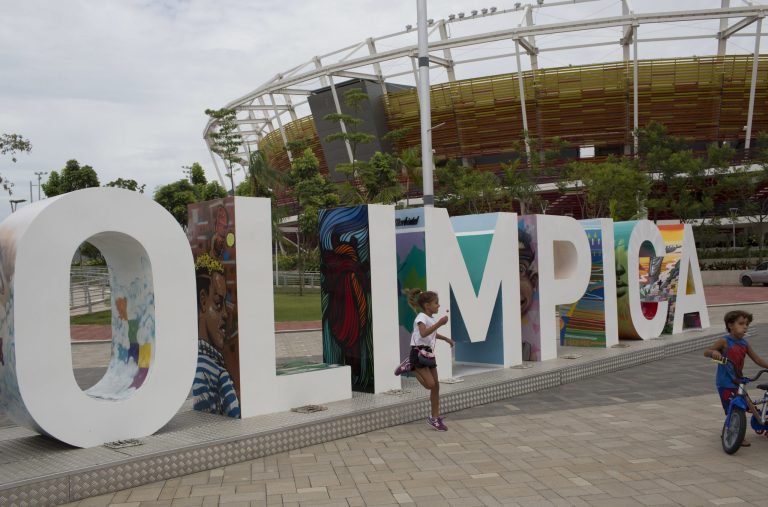President Trump may have an opportunity to attract the Olympics to the U.S. for the first time in decades. (AP Photo/Silvia Izquierdo)