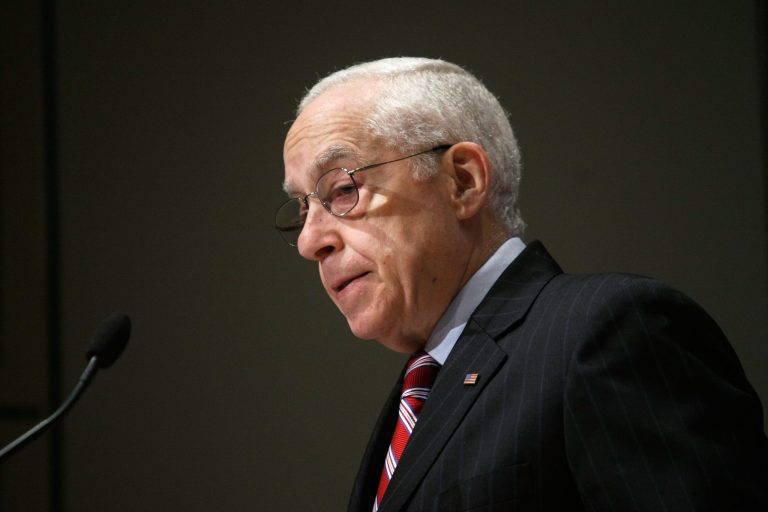 Former Attorney General Michael Mukasey, pictured above at an event in 2008, saidÂ 