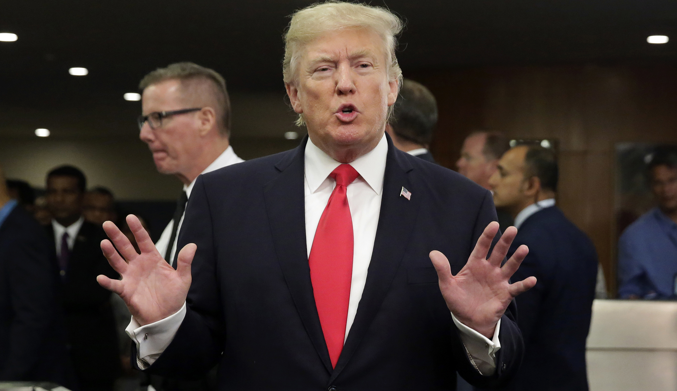 Trump rejects reports he’s struggling to find a new chief of staff