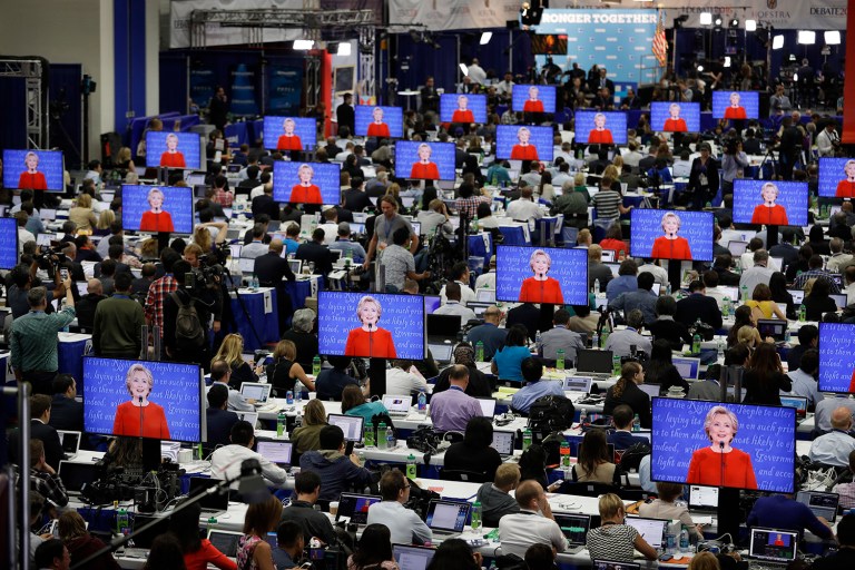 A new Gallup Poll shows that 52 percent of registered voters believe that the media is 