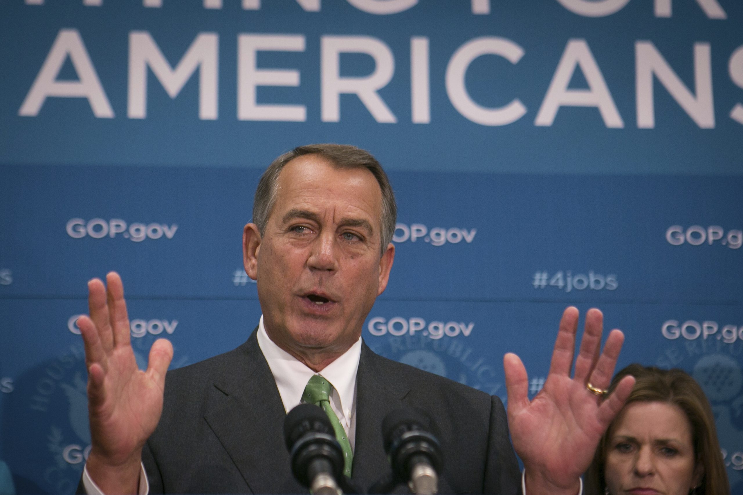 John Boehner: House GOP won’t OK Senate’s government funding bill