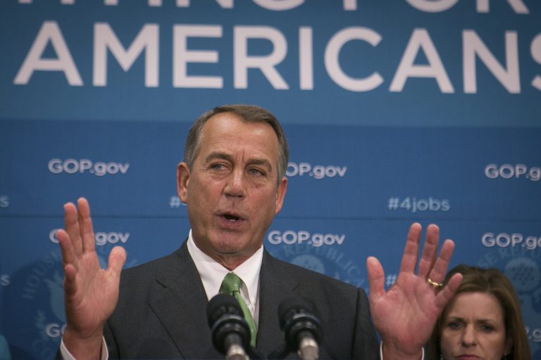 House Speaker John Boehner, R-Ohio, said Thursday that his Republican majority would not support the government funding bill. (Graeme Jennings/Washington Examiner)