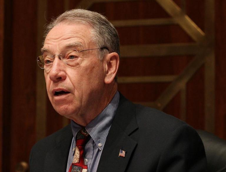 Grassley pounds History Channel for lack of history