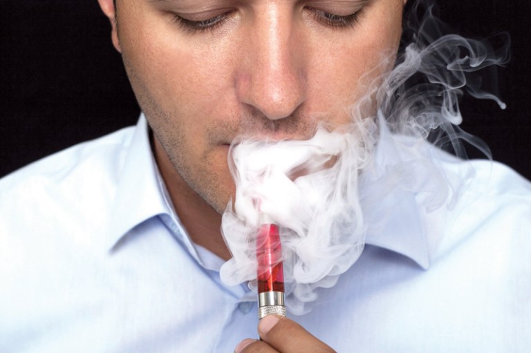States and local communities aren't waiting for the federal government to establish rules for electronic cigarettes, enacting their own laws to regulate, restrict and tax the increasingly ubiquitous battery-powered inhalers. (Thinkstock Image)
