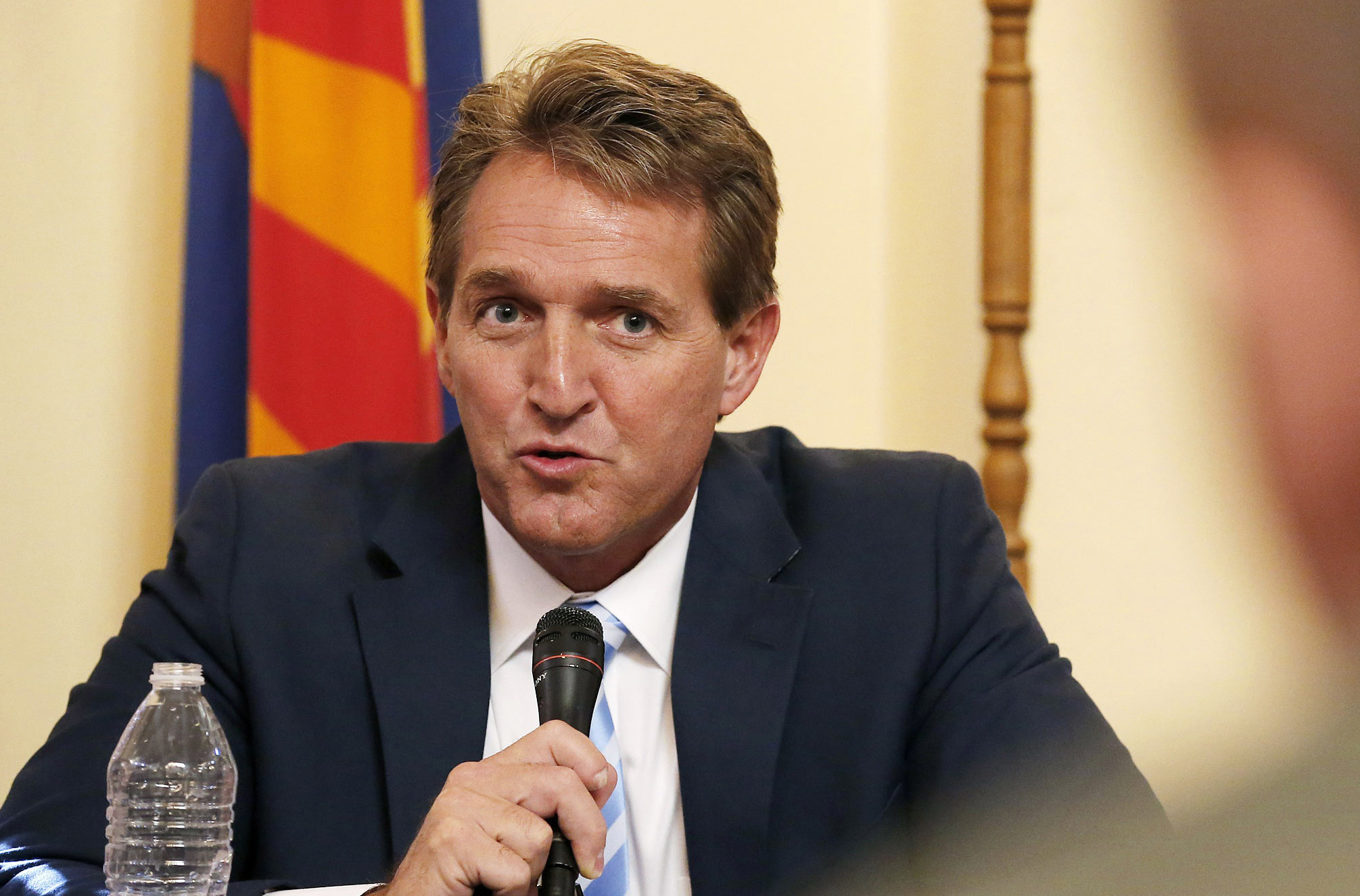 Flake: Republicans shouldn’t talk about locking Hillary up