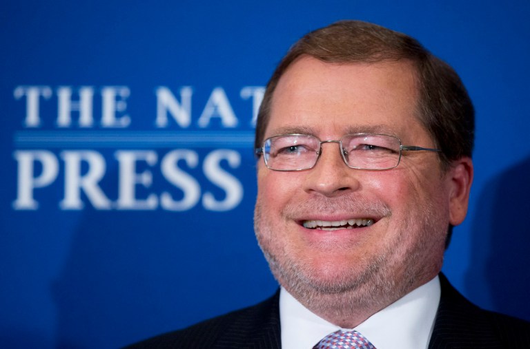 Norquist says the measure would raise costs for the middle class but thinks the tax package is pro-growth. (AP Photo/Manuel Balce Ceneta)