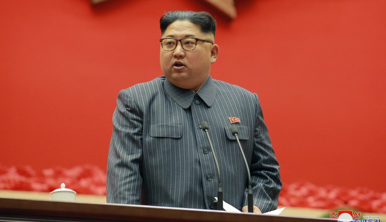 North Korean leader Kim Jong Un said in a New Year's address on Monday he was 