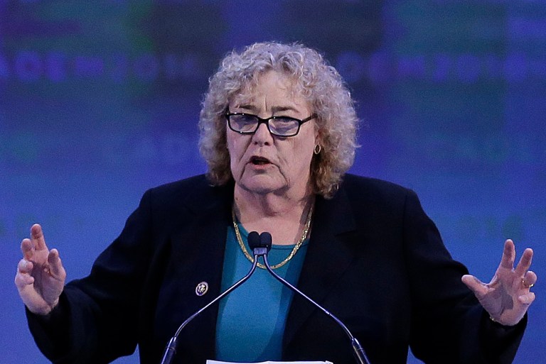 "It's crazy," Rep. Zoe Lofgren, D-Calif., said. "The public needs someone they can trust. They need something that is independent, not partisan, so we can get to the facts. Our colleague from California said he doesn't plan on doing an investigation." (AP Photo/Ben Margot)