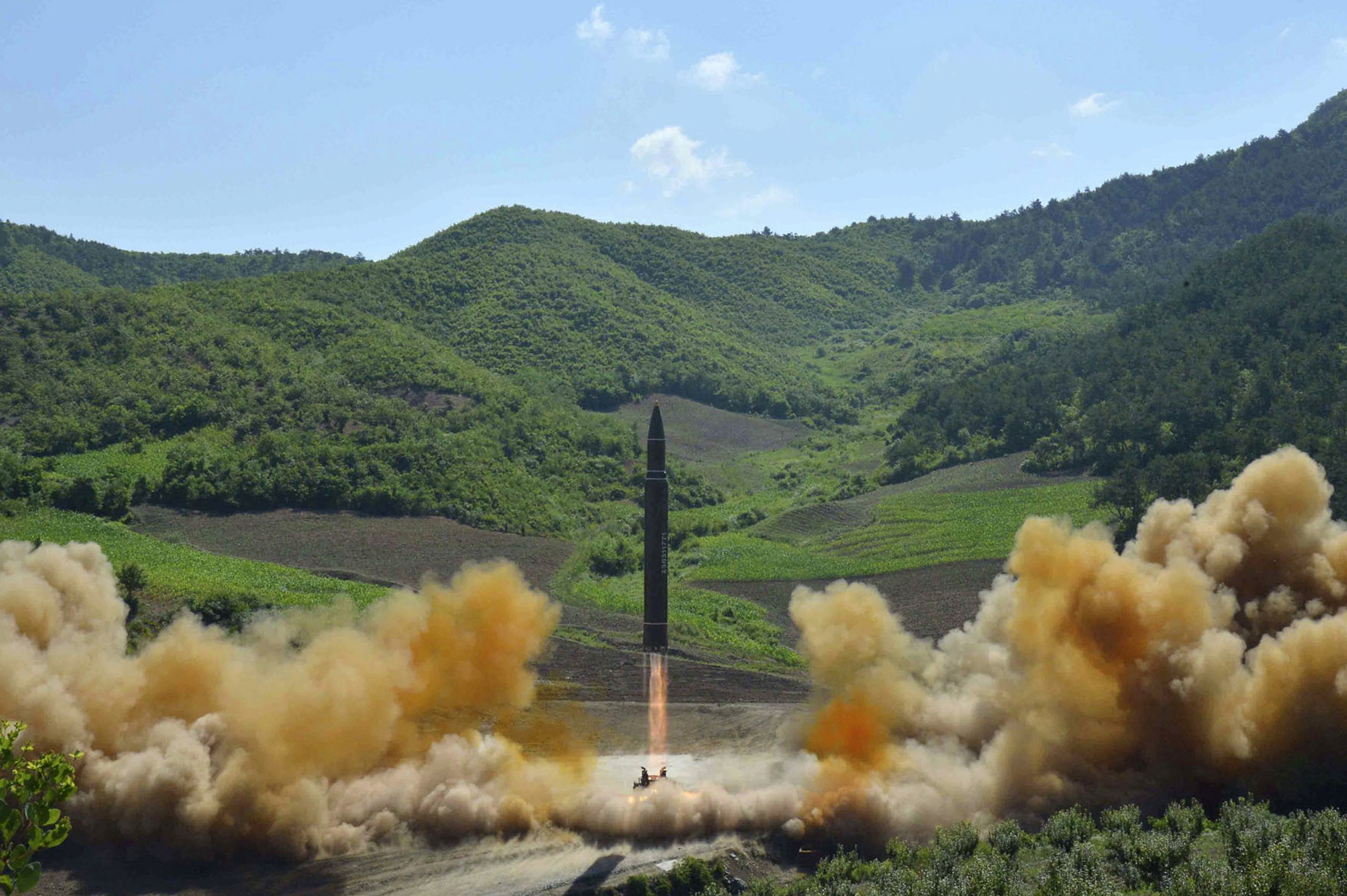North Korea will have nuclear ICBM capable of hitting US by next year, report says