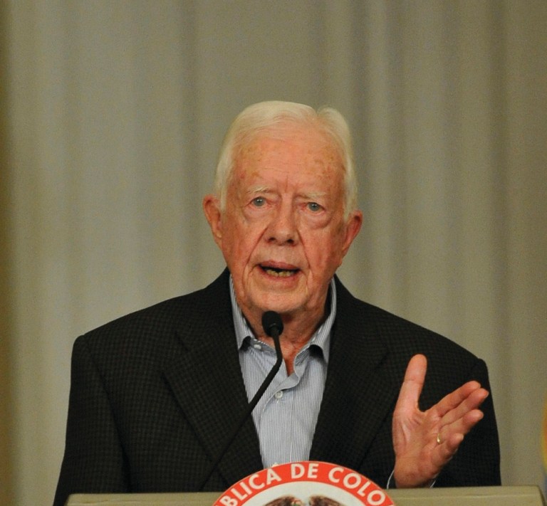 Carlos Julio Martinez/AP file
Former President Jimmy Carter