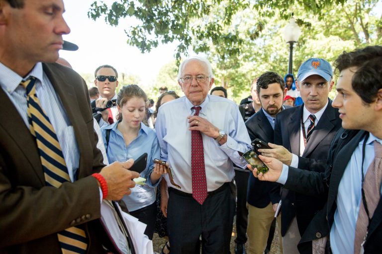 None of David Sirota's stories included disclosures that Sirota served as Bernie Sanders' press secretary when Sanders was a member of the House. (AP Photo)Â 