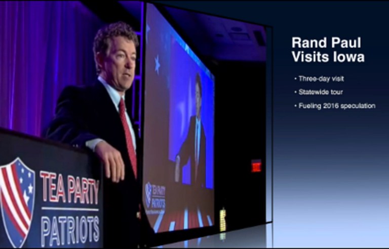 Fueling more 2016 speculation, Sen. Rand Paul, R-Ky., will continue his statewide tour of Iowa today with multiple stops across the state.