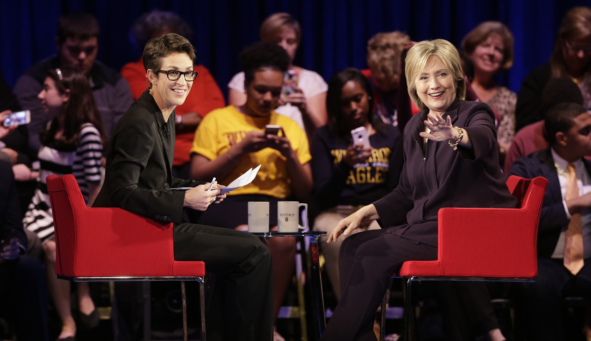 Rachel Maddow after interviewing Hillary Clinton: ‘This is not a retired politician’