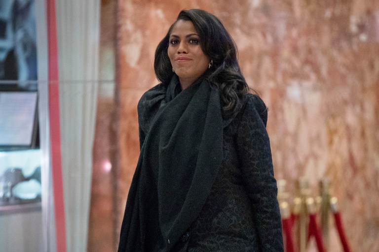 Omarosa Manigault shared a recording of a confrontation she had Monday with veteran reporter April Ryan, according to a new report. (AP Photo/Andrew Harnik)