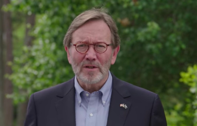 Parnell is an alumnus of Goldman Sachs, which suggests he's a smart guy, but maybe his background is not ideally in sync with the district's median voter. (Screengrab/YouTube)