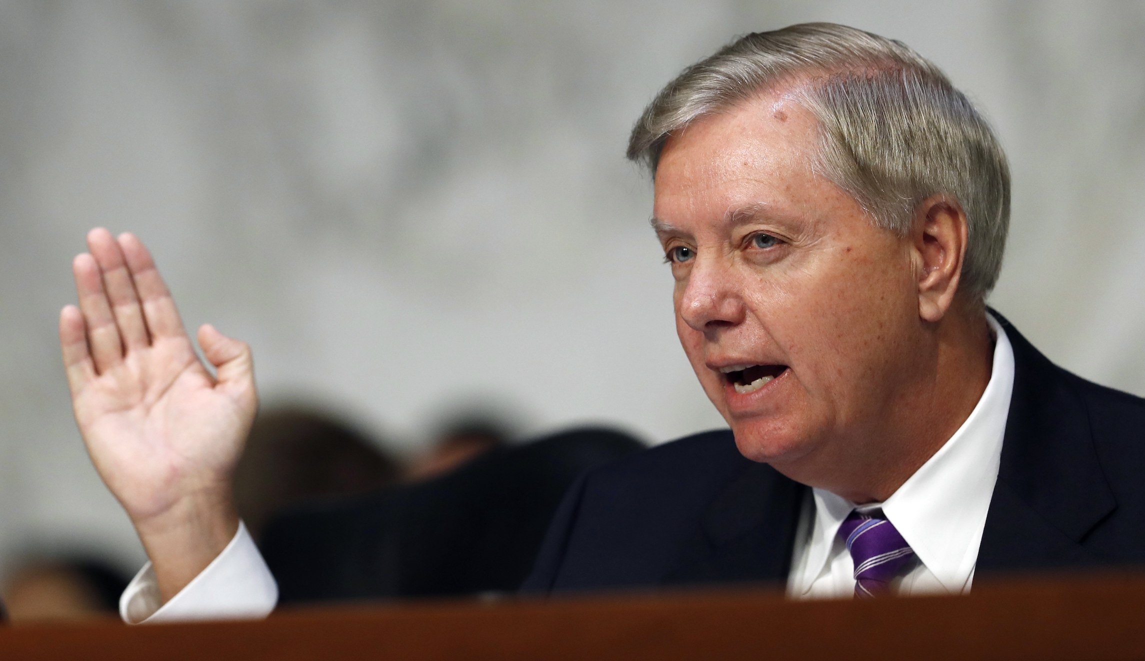 Lindsey Graham takes shots at Trump, Congress over immigration deal in Senate floor speech