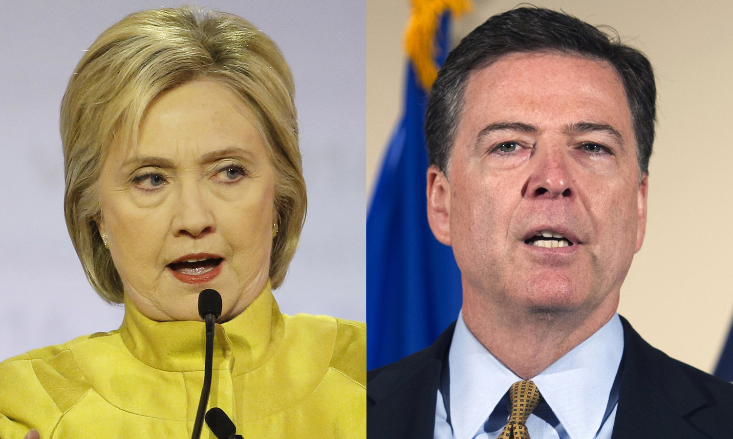 Clinton declines to say whether she would seek Comey resignation