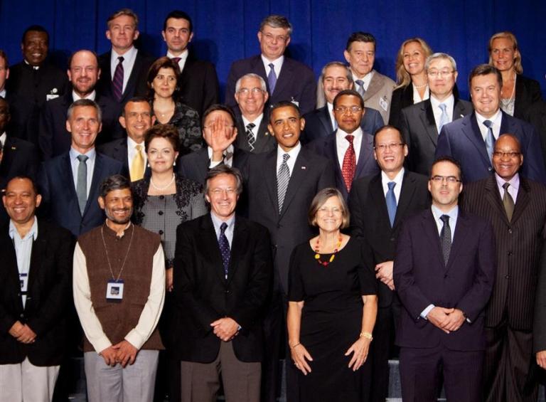 Photo: Where’s Obama?
