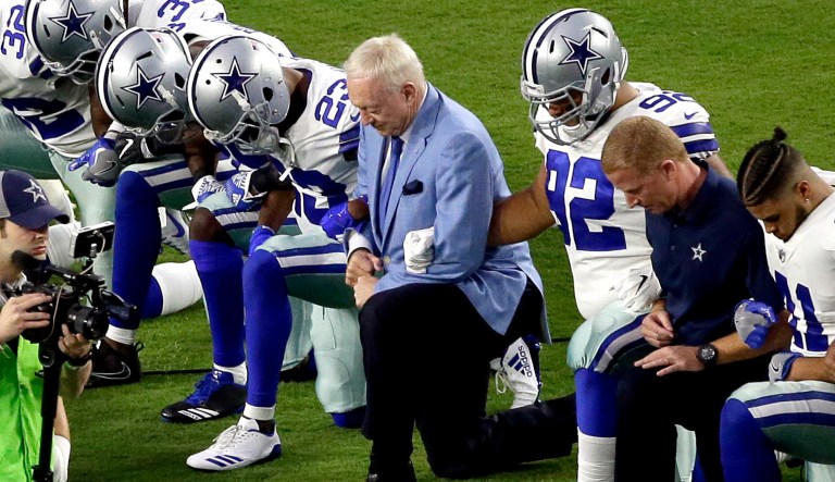 The fact that Americans are free to chastise the very nation protecting their freedoms is in itself a testimony to how free Americans truly are. (AP Photo/Matt York)