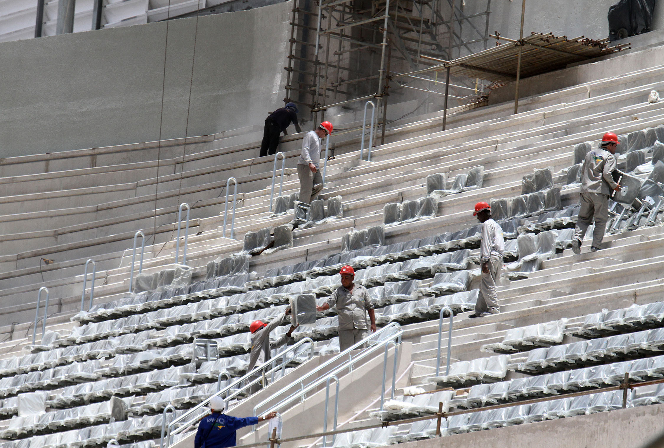 Another World Cup venue ready but problems persist